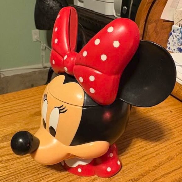 Disney Other - Disney-on-Ice Flip Top Minnie Mouse Mug